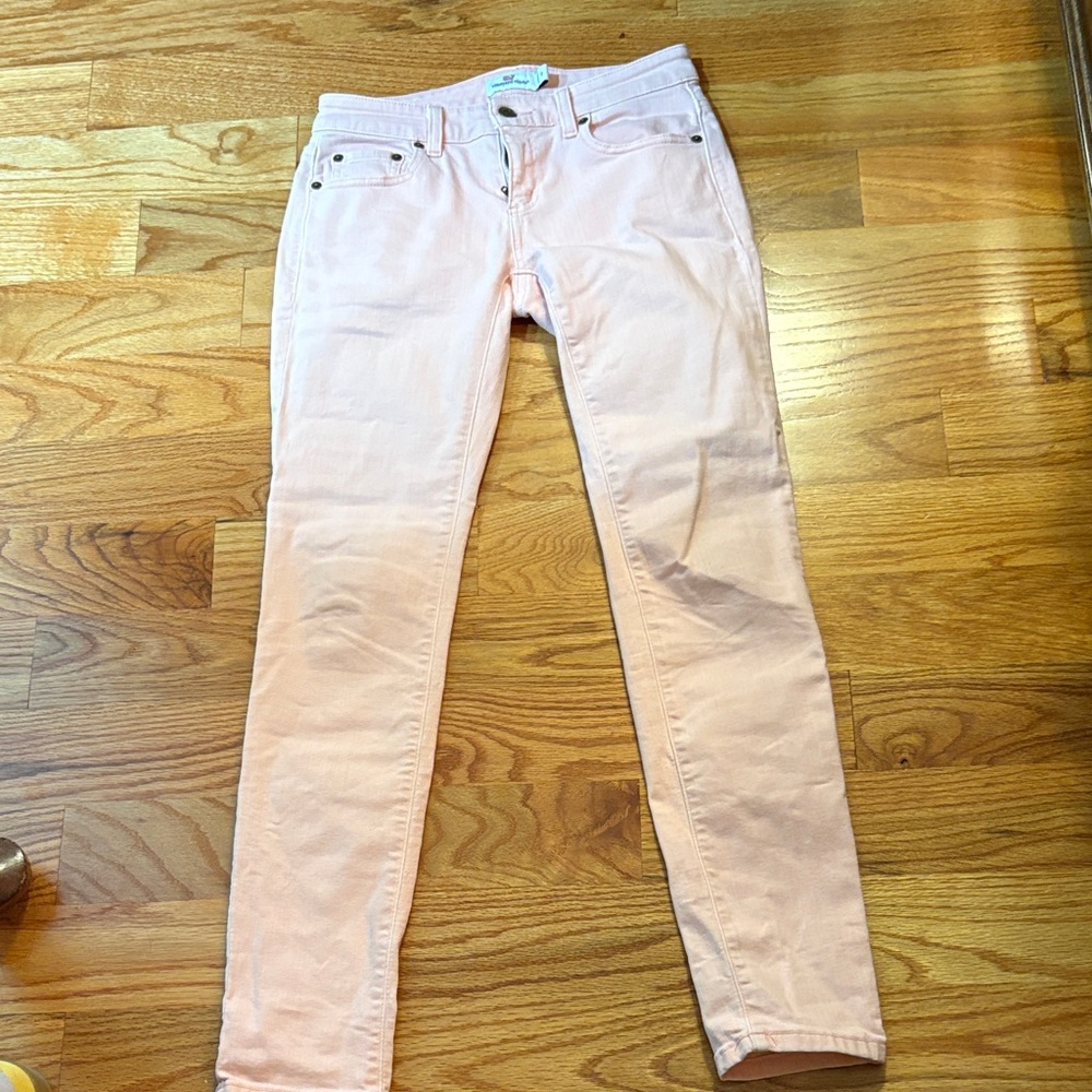 Vineyard Vines Pale Pink Skinny Jeans